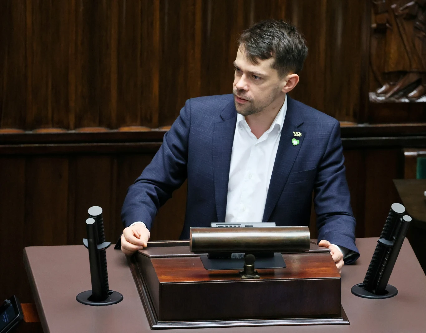 Michał Kołodziejczak obejrzał nagranie wagonów z kukurydzą. Zdjęcie ilustracyjne Michał Kołodziejczak obejrzał nagranie wagonów z kukurydzą. Zdjęcie ilustracyjne