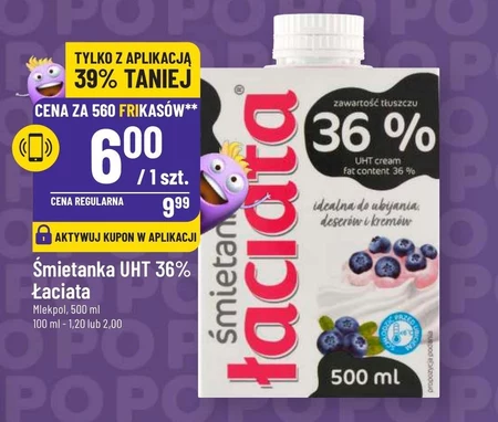 Łaciata Śmietanka 36 % 500 ml