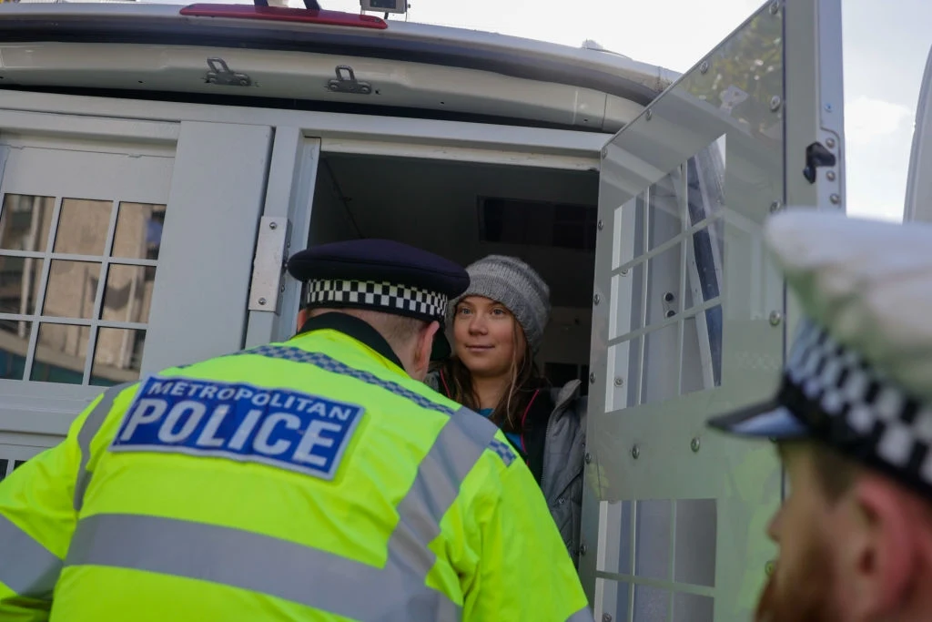 Greta Thunberg w ostatnich miesiącach często wchodziła w konflikt z prawem