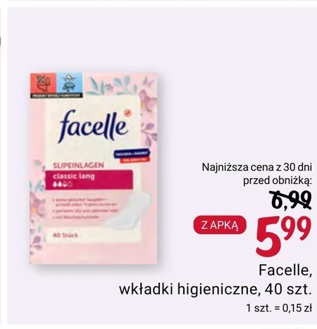 Wkładki higieniczne Facelle