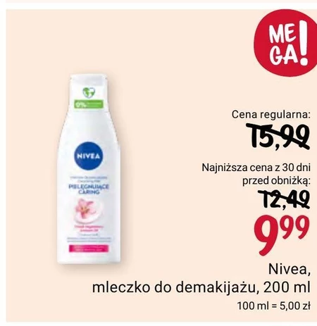 Mleczko do demakijażu Nivea