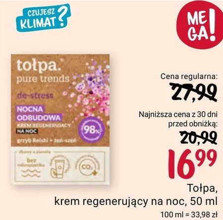 Krem na noc Tołpa