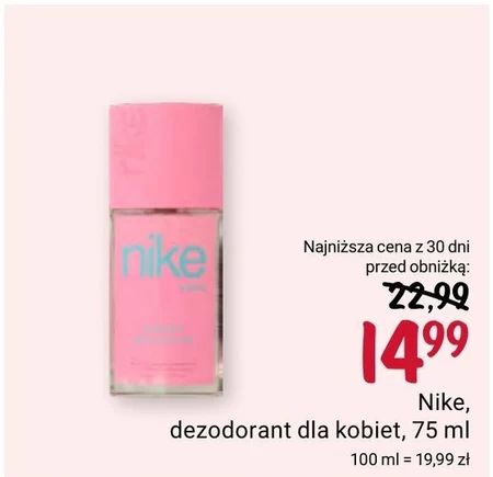 Nike Woman Sweet Blossom Dezodorant perfumowany 75 ml