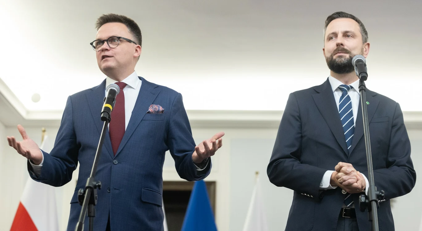 Szymon Hołownia i Władysław Kosiniak-Kamysz Szymon Hołownia i Władysław Kosiniak-Kamysz