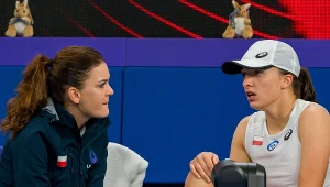 Agnieszka Radwańska i Iga Świątek