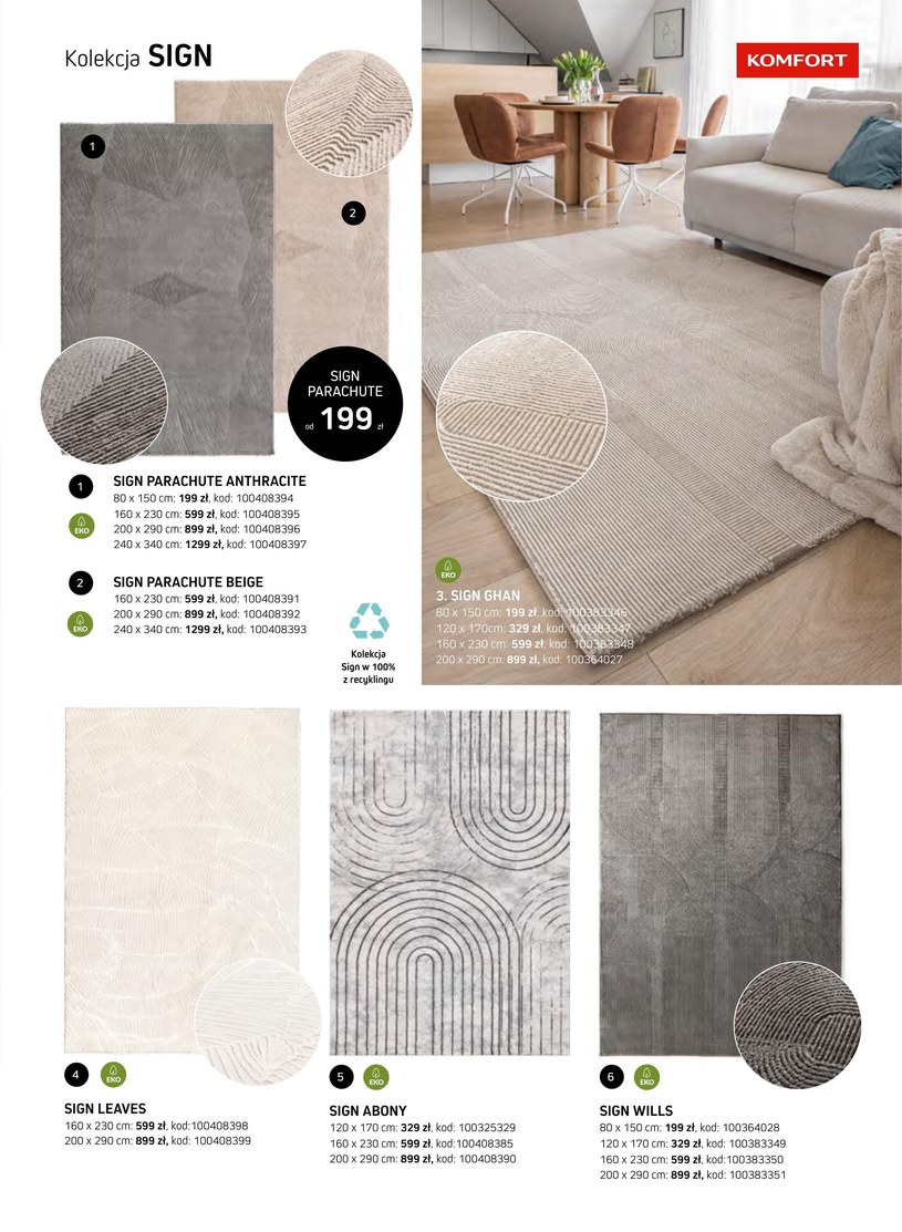 Gazetka: Komfort - katalog dywanów - strona 19