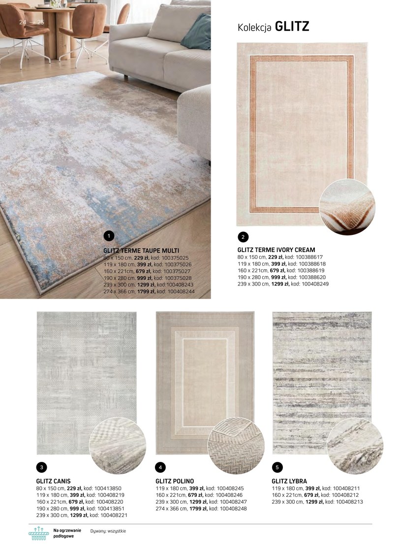 Gazetka: Komfort - katalog dywanów - strona 24