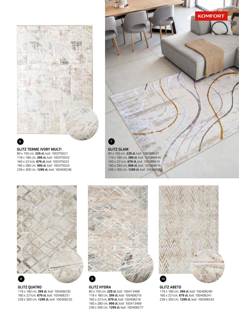 Gazetka: Komfort - katalog dywanów - strona 25
