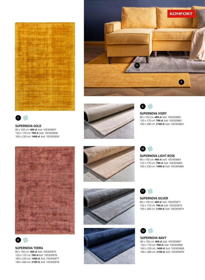 Gazetka: Komfort - katalog dywanów - strona 41