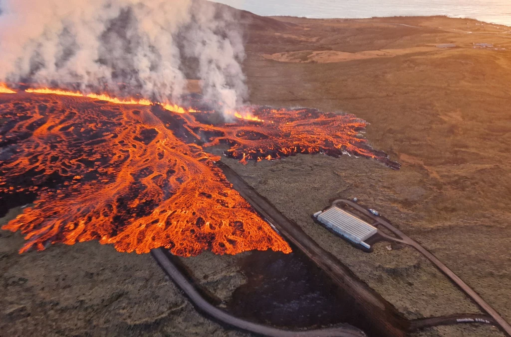 Erupcja wulkanu koło Grindavik na Islandii okazała się rekordowa