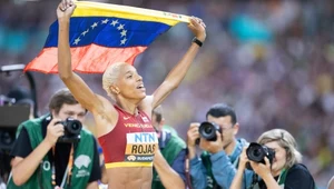 Yulimar Rojas na Igrzyskach Olimpijskich w Tokio zdobyła złoty medal w trójskoku kobiet
