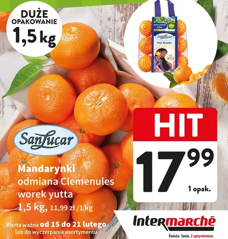 Mandarynki Intermarche