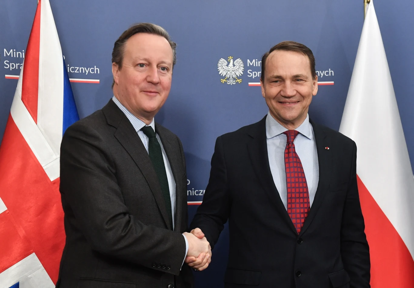 David Cameron w Polsce. Spotkał się z Radosławem Sikorskim David Cameron w Polsce. Spotkał się z Radosławem Sikorskim