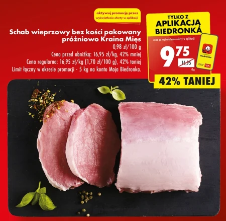 Schab bez kości Kraina Mięs