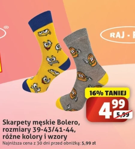Skarpety męskie Bolero