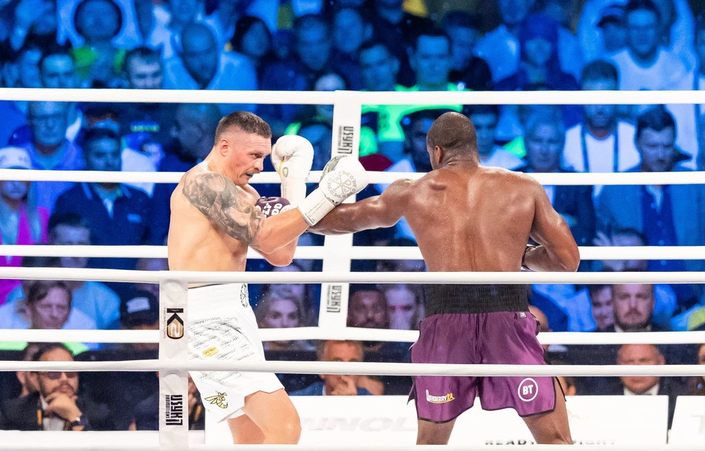 Ołeksandr Usyk i Daniel Dubois Ołeksandr Usyk i Daniel Dubois