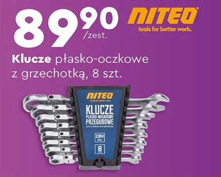 Klucze oczkowe Niteo