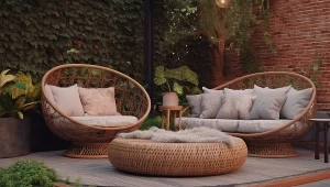 Czas na czyszczenie mebli ogrodowych z rattanu. Użyj tego, a odzyskają dawny blask