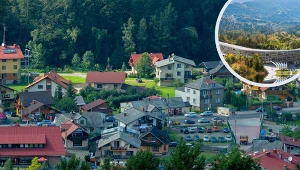 ​To będzie najdłuższy hotel w Polsce. Budynek o długości aż 330 m stanął u podnóża gór