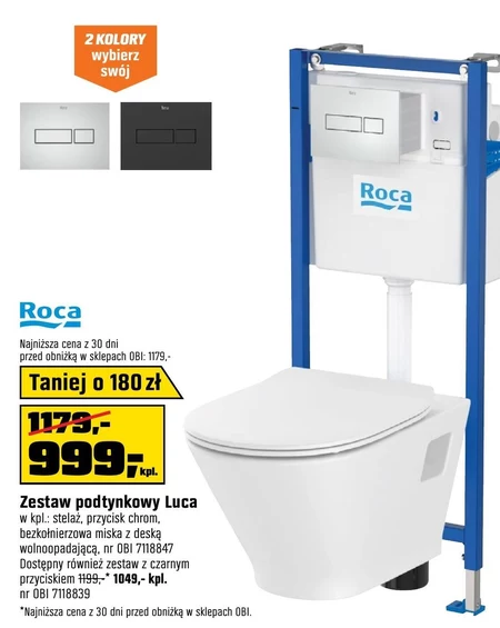 Zestaw podtynkowy Roca