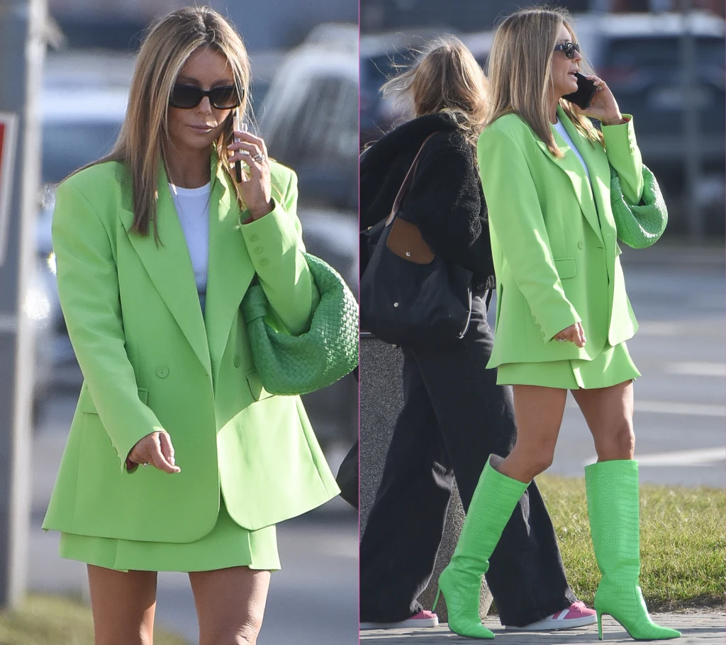 Małgorzata Rozenek kusi nóżkami warszawiaków Małgorzata Rozenek kusi nóżkami warszawiaków