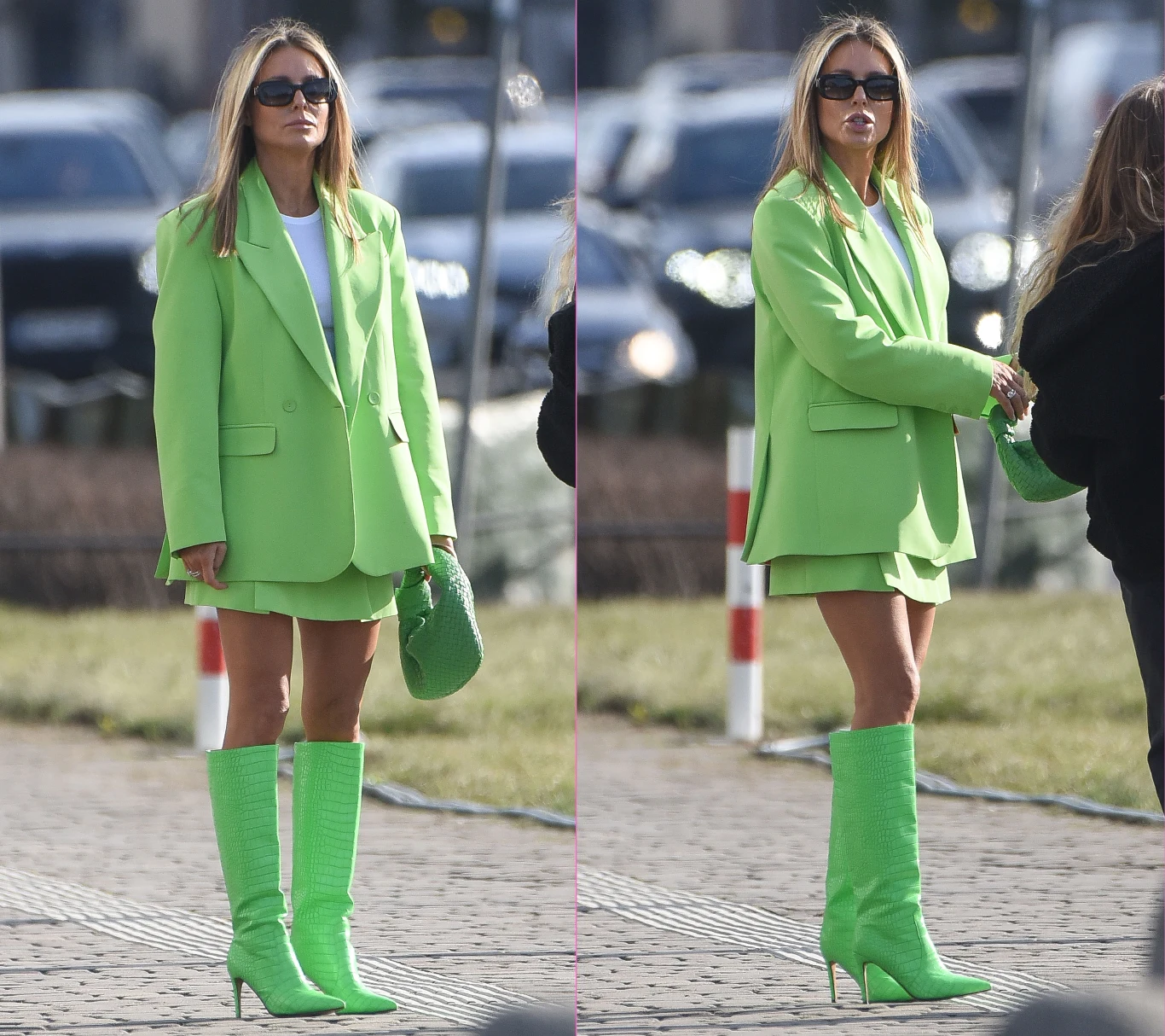 Małgorzata Rozenek kusi nóżkami warszawiaków