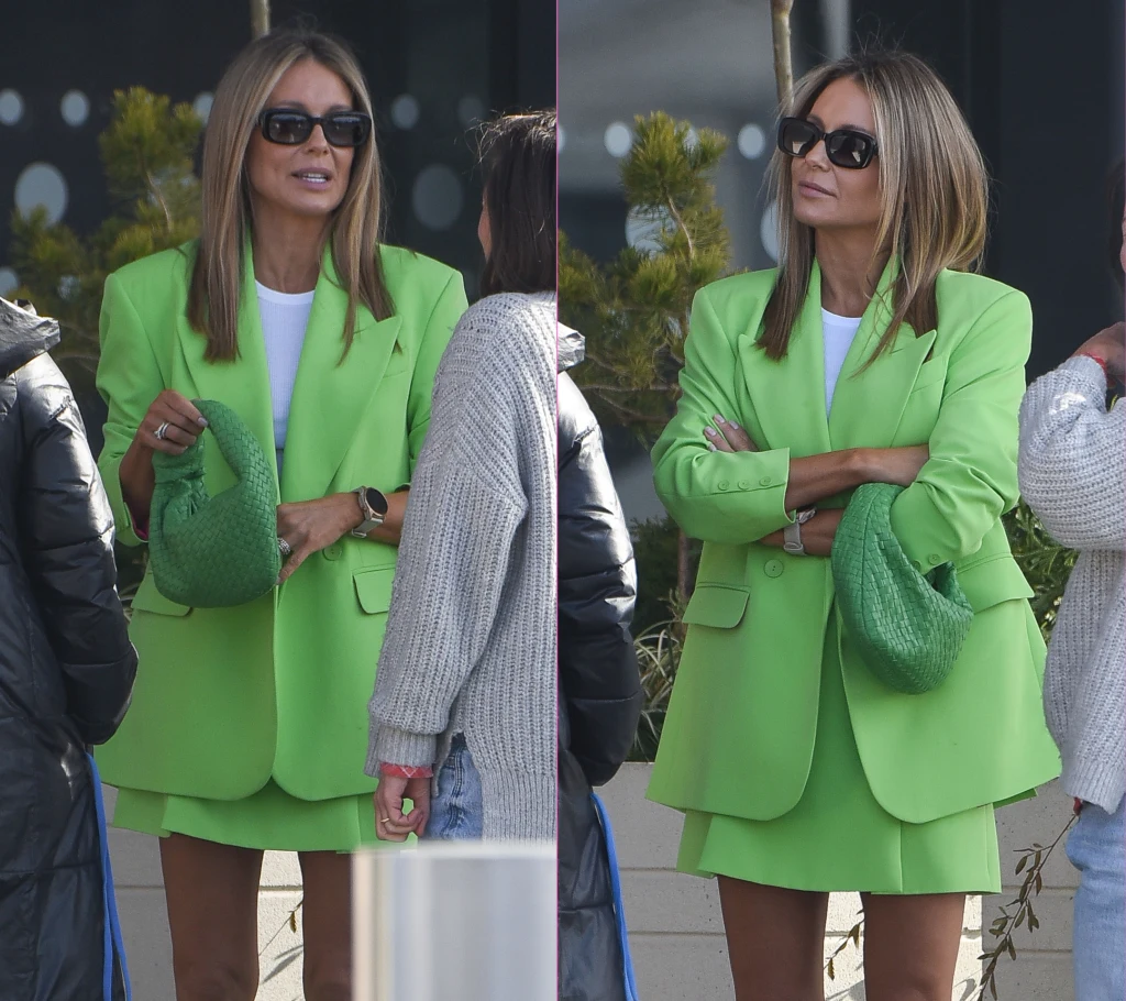 Małgorzata Rozenek kusi nóżkami warszawiaków Małgorzata Rozenek kusi nóżkami warszawiaków