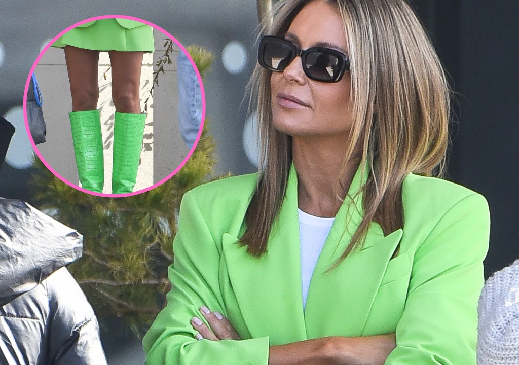 Małgorzata Rozenek kusi nóżkami warszawiaków Małgorzata Rozenek kusi nóżkami warszawiaków