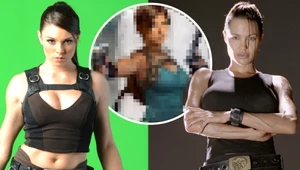 Po lewej modelka Alison Carroll, a od prawej aktorka Angelina Jolie - które wcielenie Lary Croft najbardziej wam się podoba?