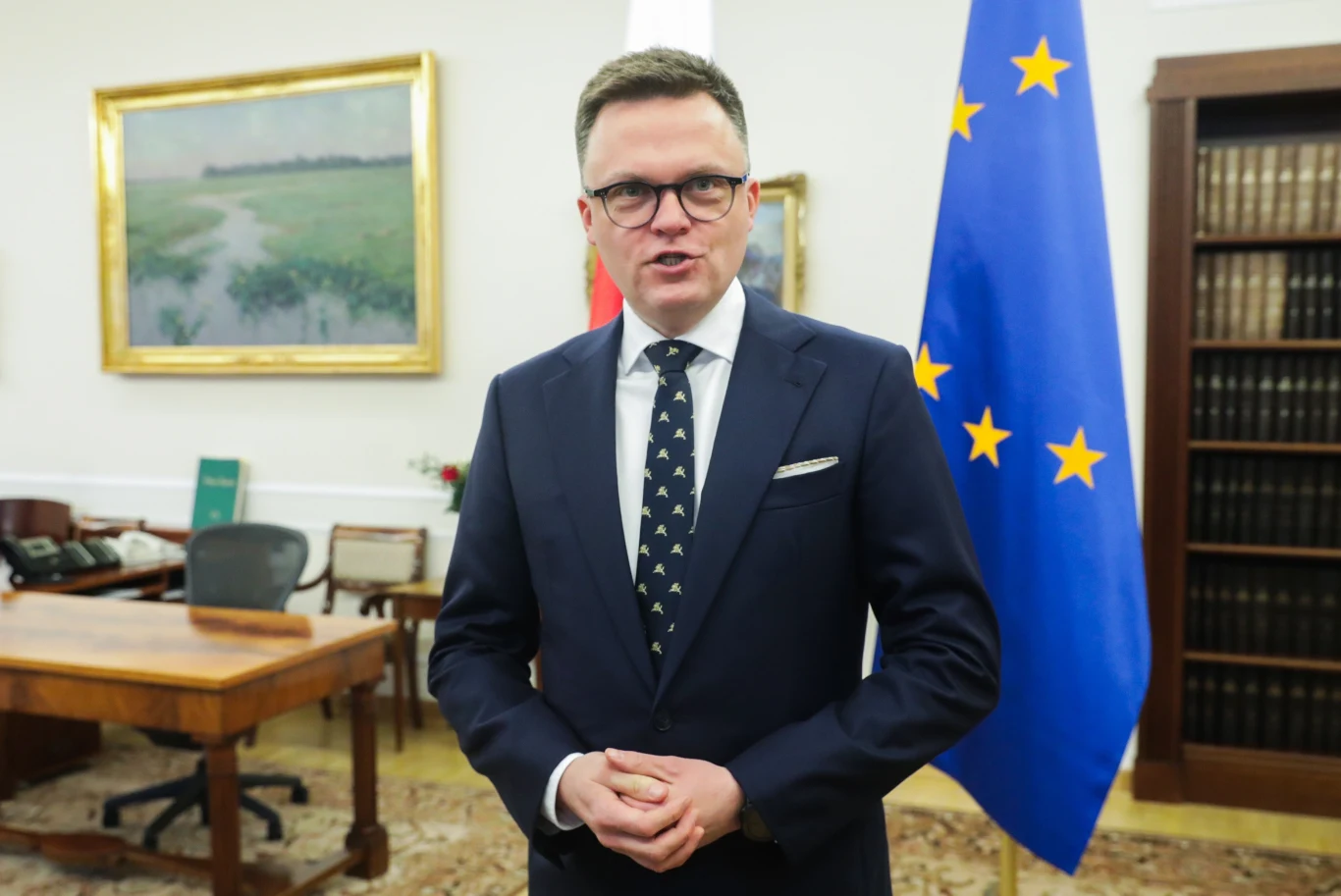 Marszałek Sejmu Szymon Hołownia ma plan na odpartyjnienie spółek Skarbu Państwa Marszałek Sejmu Szymon Hołownia ma plan na odpartyjnienie spółek Skarbu Państwa