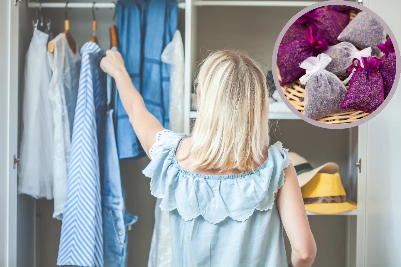 Domowy sposób na świeży zapach z szafy Domowy sposób na świeży zapach z szafy