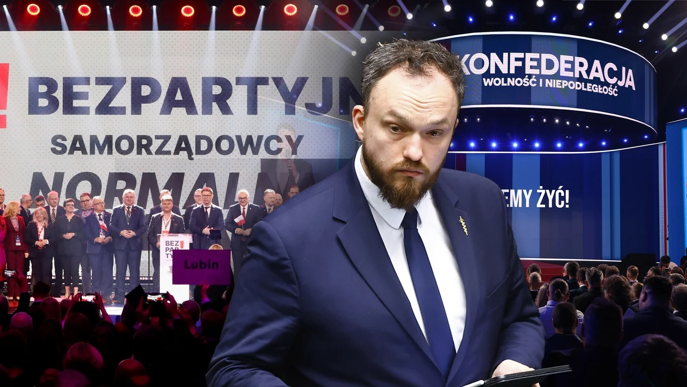 Bezpartyjni Samorządowcy chcą pozwać Konfederację (zdj. Andrzej Iwańczuk/REPORTER). Wcześniej wezwali jej pełnomocnika posła Witolda Tumanowicza do zmiany w nazwie komitetu wyborczego partii. Bezpartyjni Samorządowcy chcą pozwać Konfederację (zdj. Andrzej Iwańczuk/REPORTER). Wcześniej wezwali jej pełnomocnika posła Witolda Tumanowicza do zmiany w nazwie komitetu wyborczego partii.