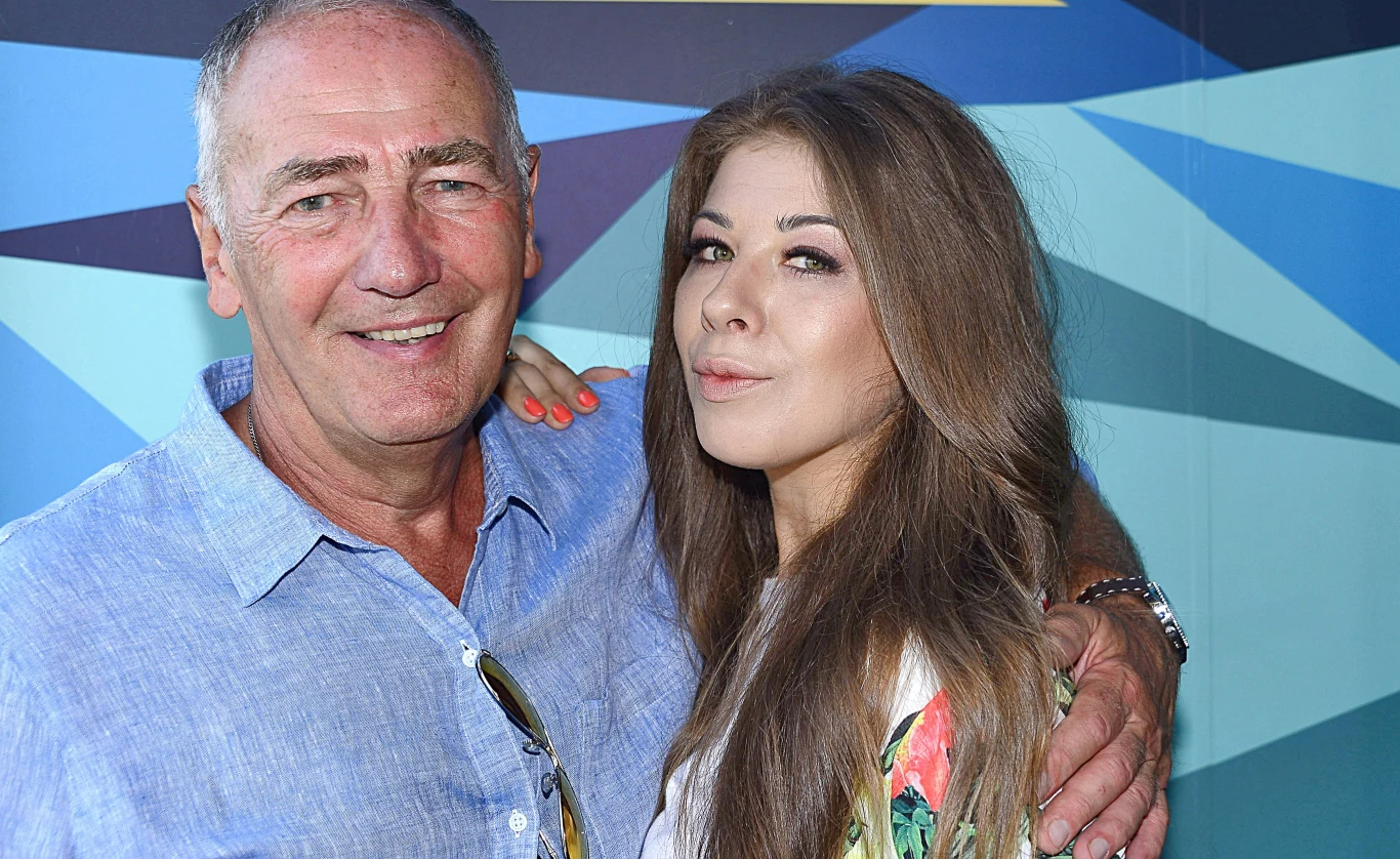 Karol Strasburger i żona Małgorzata Karol Strasburger i żona Małgorzata