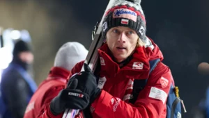 Skoki narciarskie. Na zdjęciu Dawid Kubacki