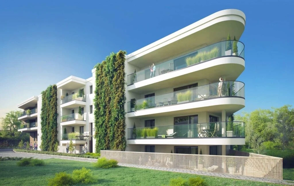 Wizualizacja apartamentowca Villa Botanica Wizualizacja apartamentowca Villa Botanica