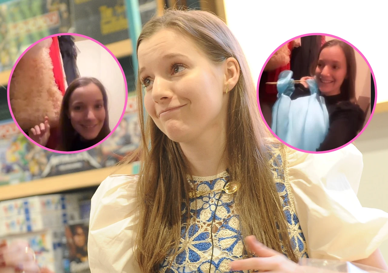 Sanah pokazuje garderobę