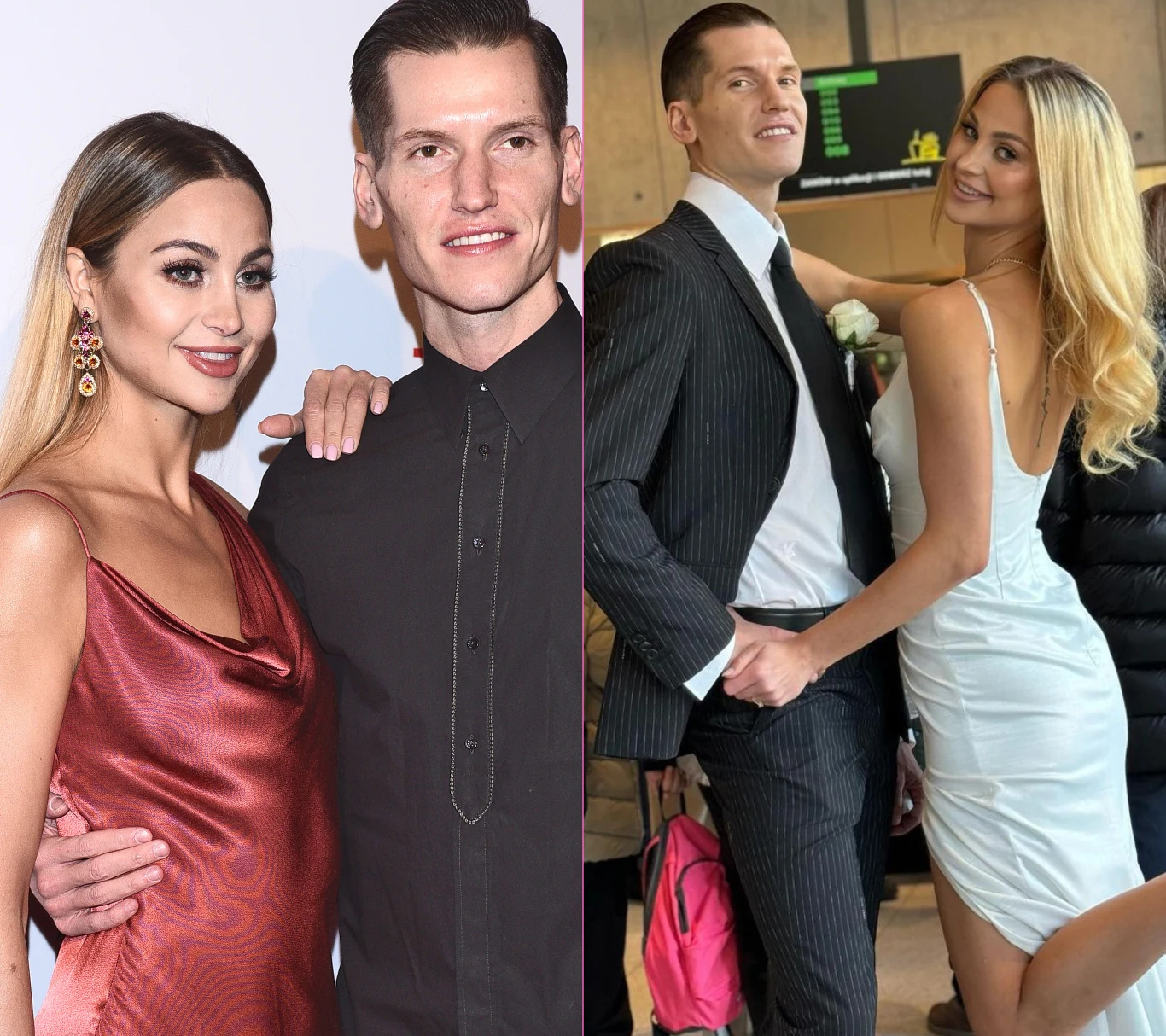 Hanna Żudziewicz i Jacek Jeschke już po ślubie