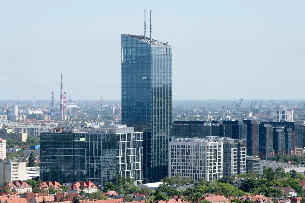 Wieżowiec Olivia Star w Gdańsku
