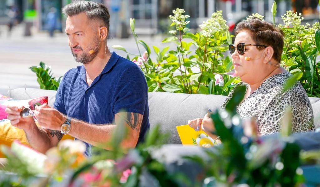 Marcin Prokop i Dorota Wellman