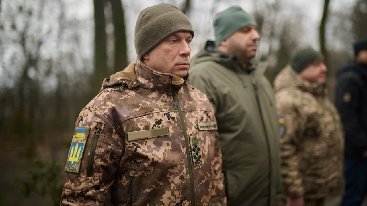 Generał Ołeksandr Syrski Generał Ołeksandr Syrski