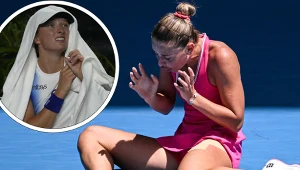 Tenis. Na zdjęciu liderka rankingu WTA Iga Świątek oraz Marta Kostiuk