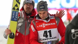 Adam Małysz i Piotr Żyła