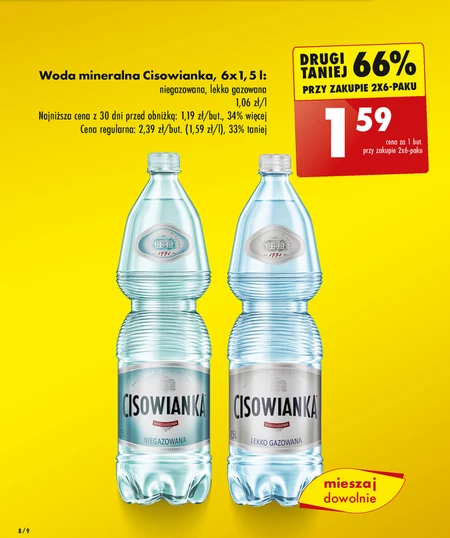 Woda Cisowianka