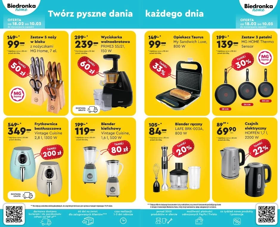 Biedronka Home oferuje nowe promocje! Biedronka Home oferuje nowe promocje!