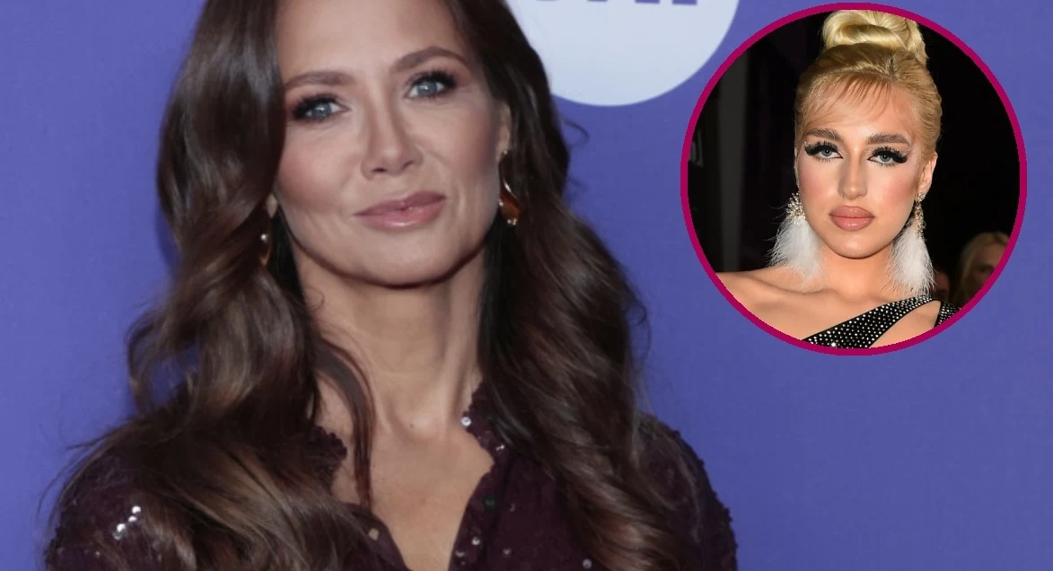 Kinga Rusin i Caroline Derpieński. Kinga Rusin i Caroline Derpieński.