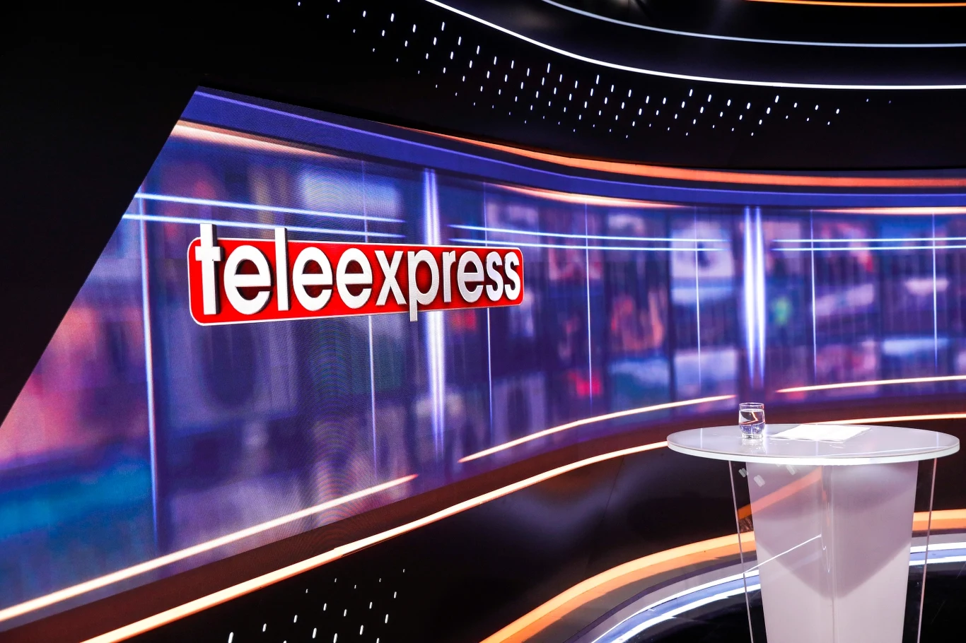 Na planie "Teleexpressu" Na planie "Teleexpressu"