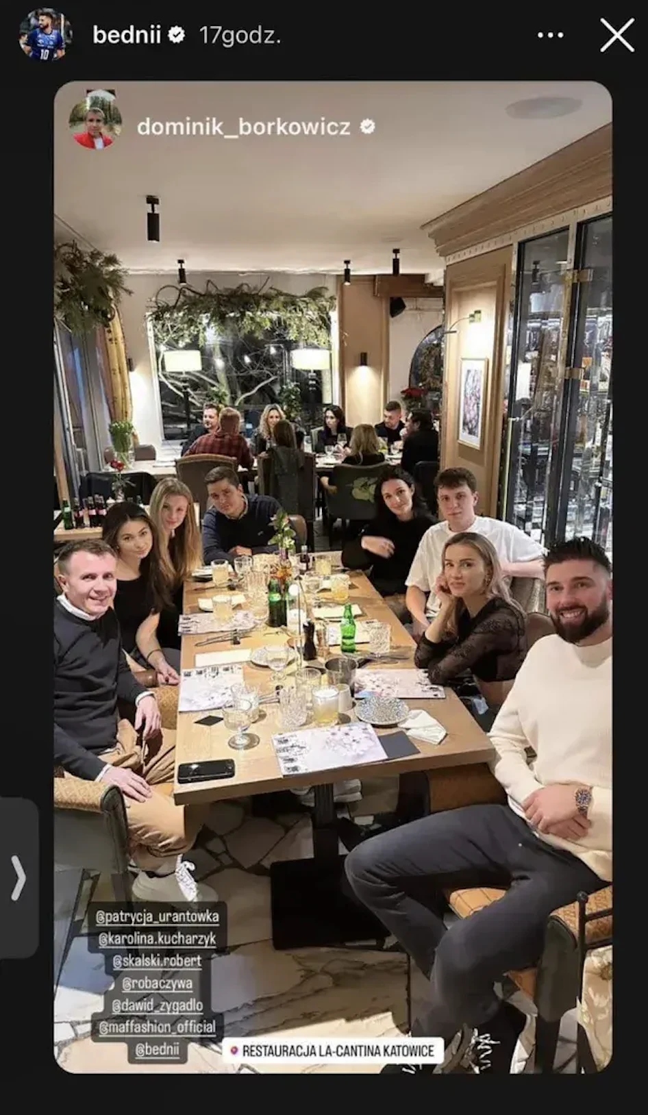 Bartosz Bednorz udostępnił zdjęcie z Maffashion