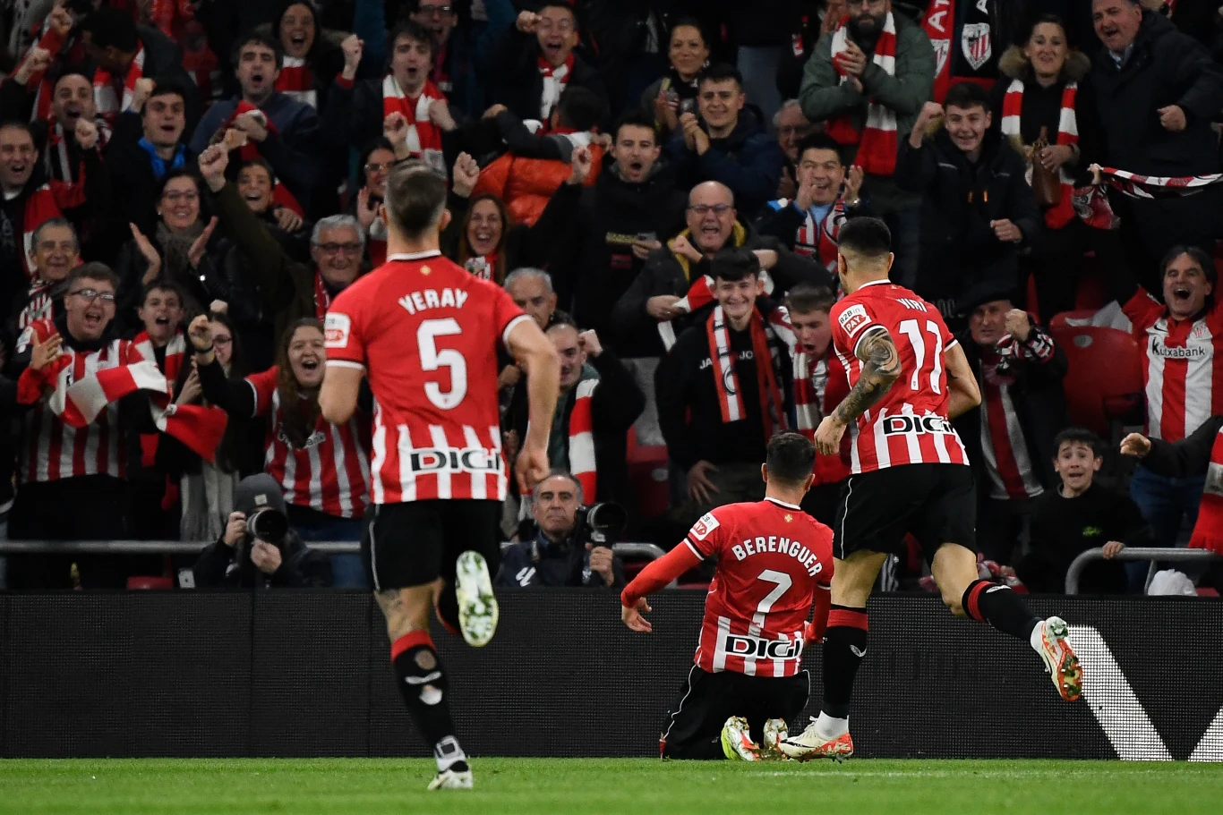 Alex Berenguer wyprowadził Athletic na prowadzenie w meczu z Gironą