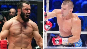 Tomasz Adamek i Mamed Chalidow w pojedynku bokserskim w klatce. Walka została zakontraktowana na 6 rund