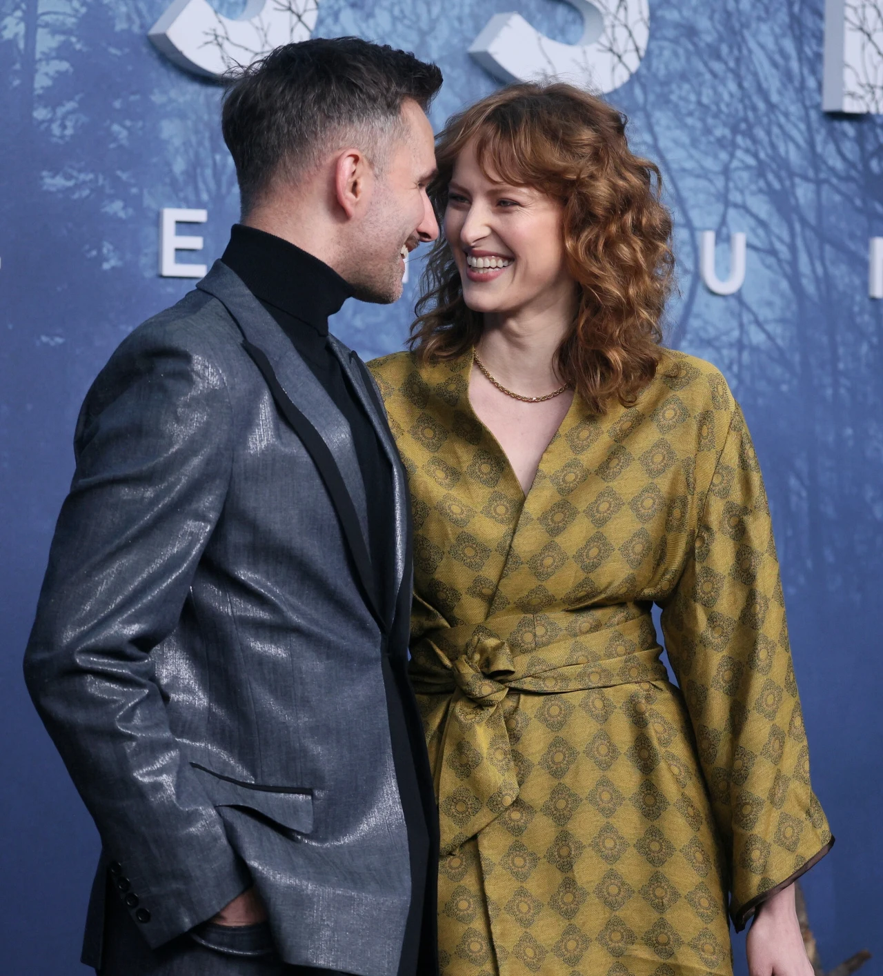 Marcin Bosak zabrał ukochaną na premierę serialu Marcin Bosak zabrał ukochaną na premierę serialu